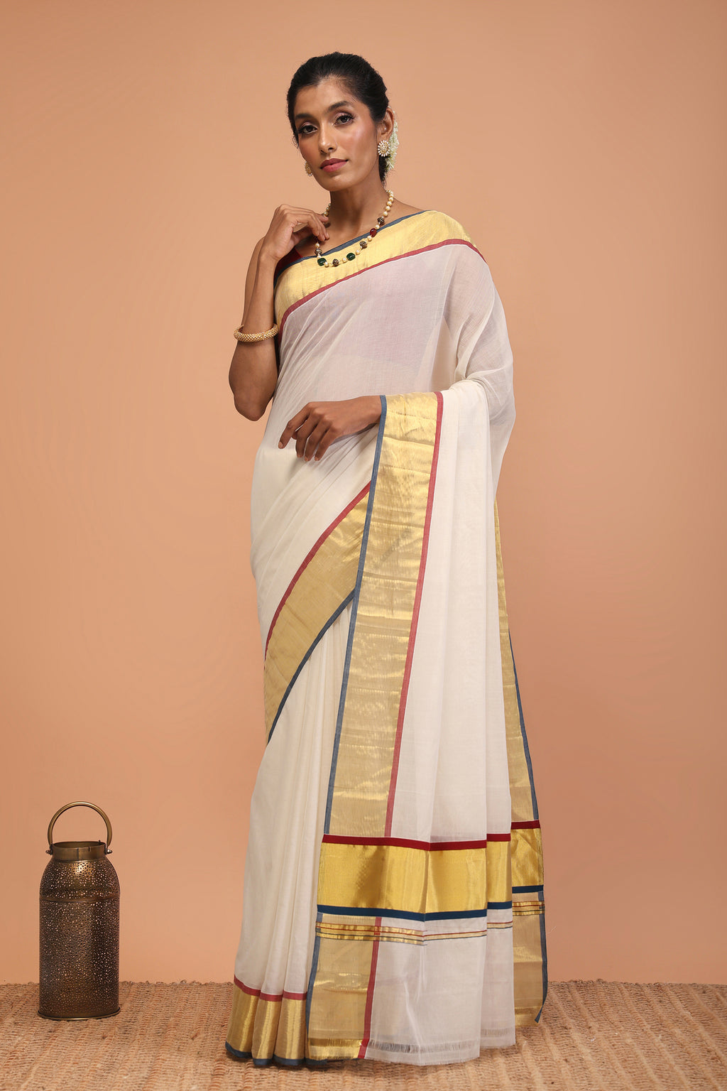 Aaradhya Tricolor Grace Kasavu