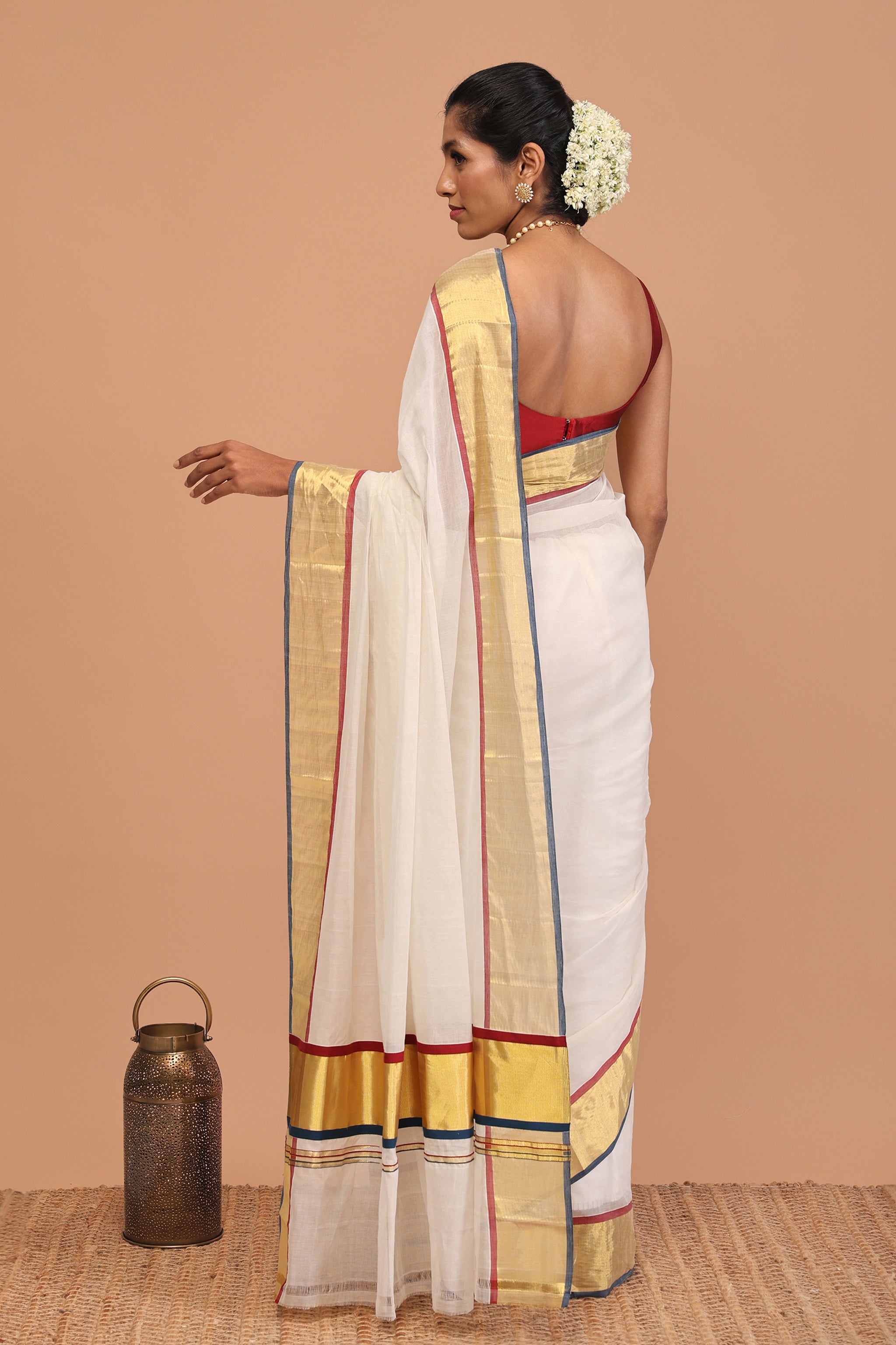 Aaradhya Tricolor Grace Kasavu