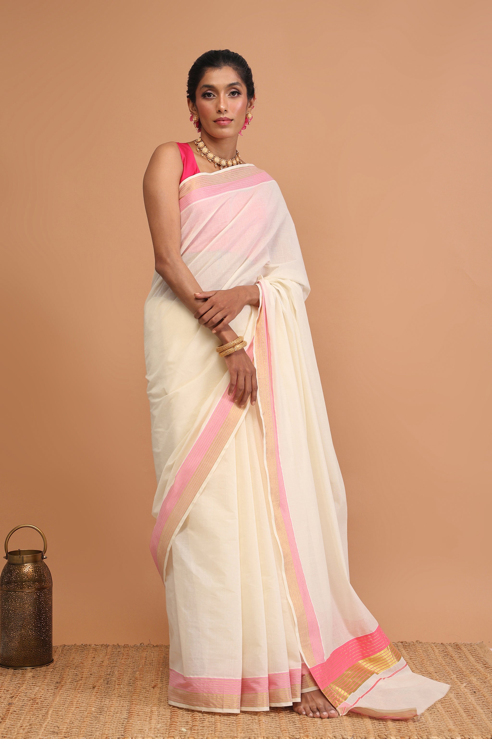 Kumudini Rosé Royale Kasavu