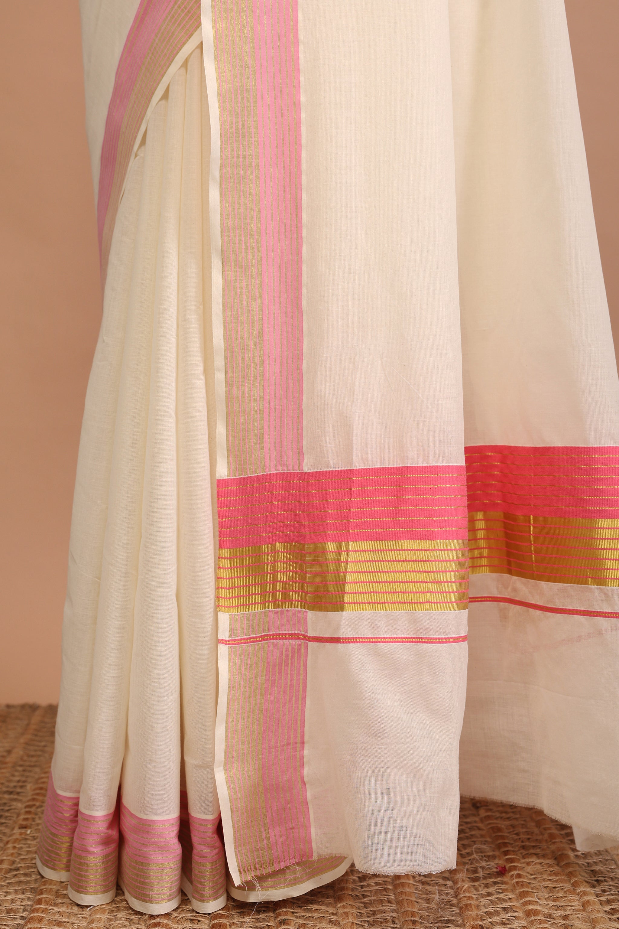 Kumudini Rosé Royale Kasavu