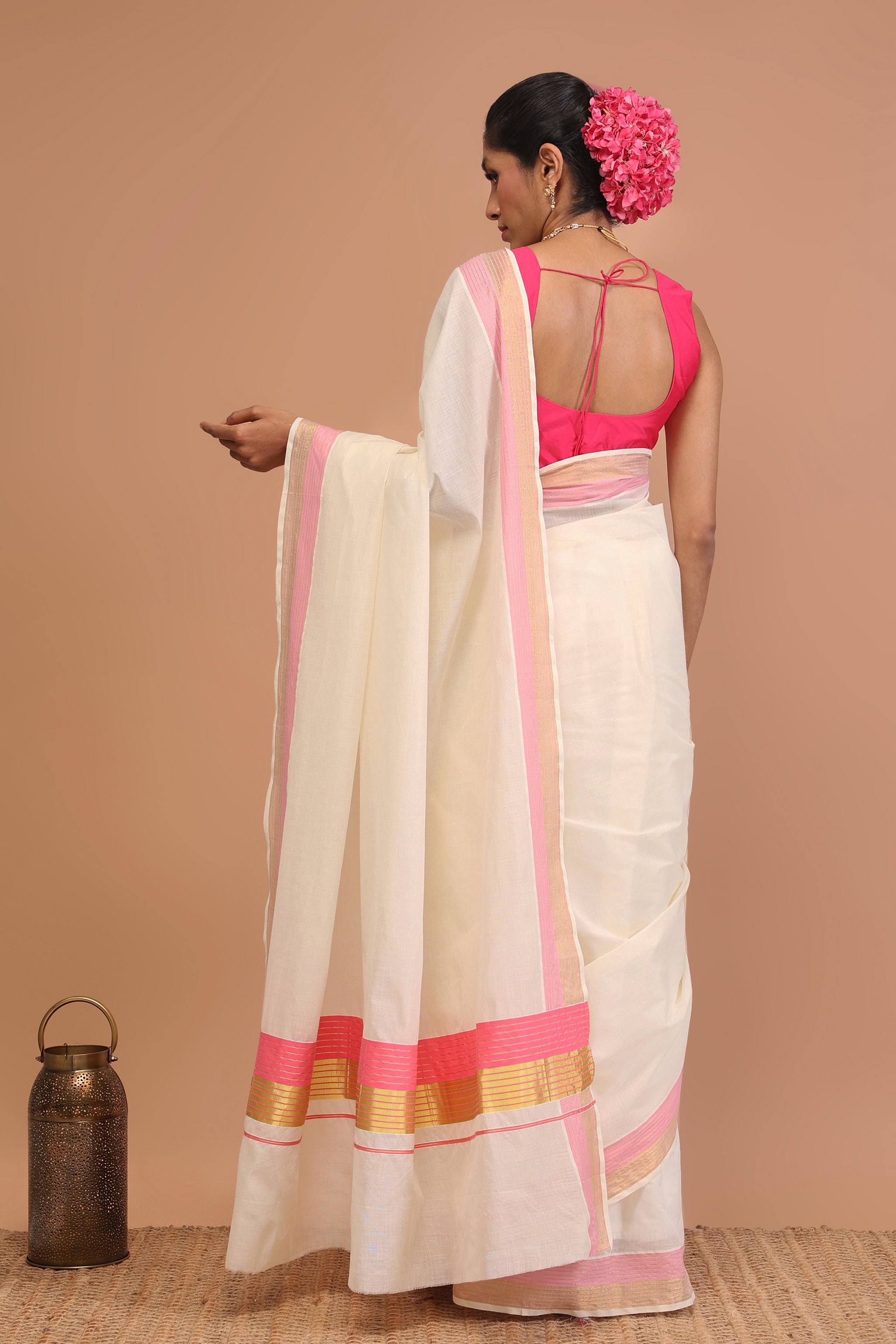 Kumudini Rosé Royale Kasavu