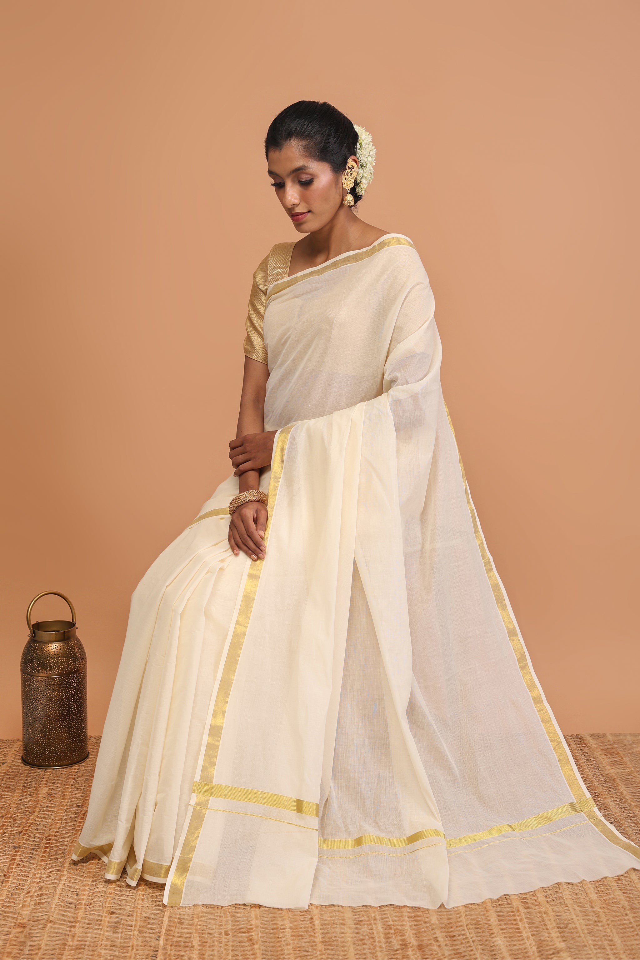 Rukmini Kasavu – 1 Inch