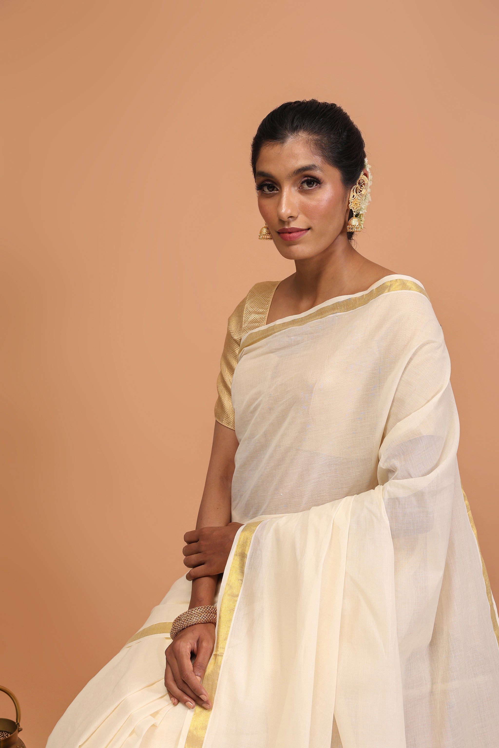 Rukmini Kasavu – 1 Inch