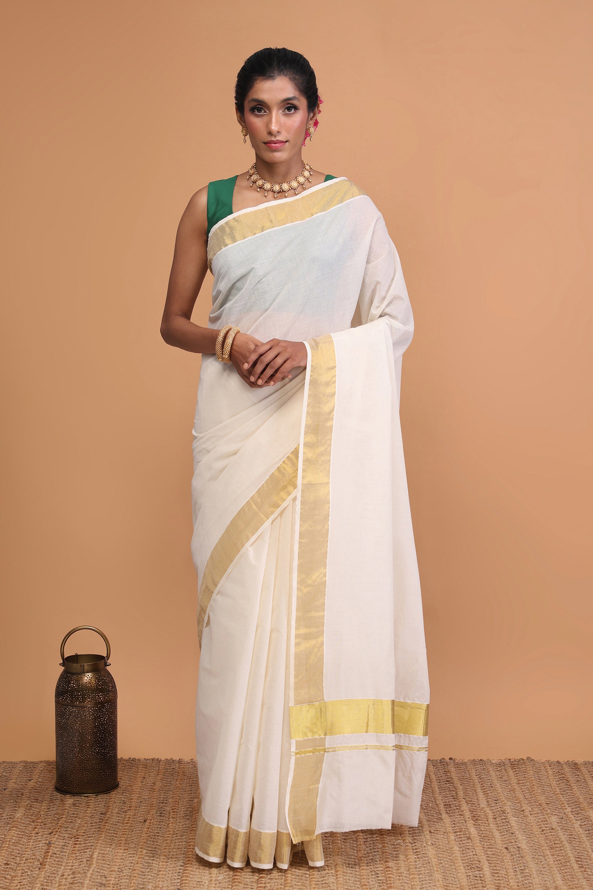 Vaishnavi  Kasavu – 3 Inch