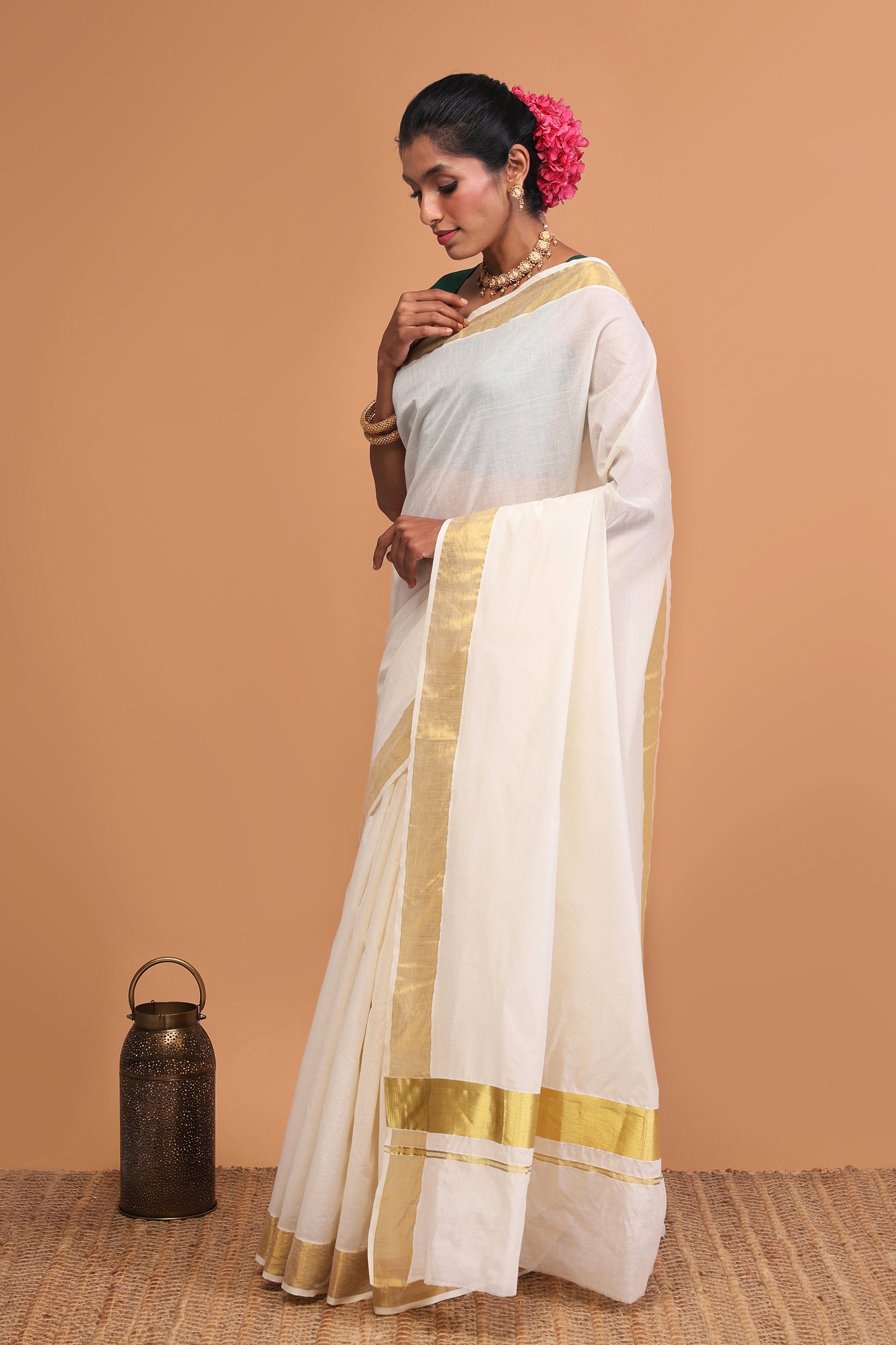 Vaishnavi  Kasavu – 3 Inch