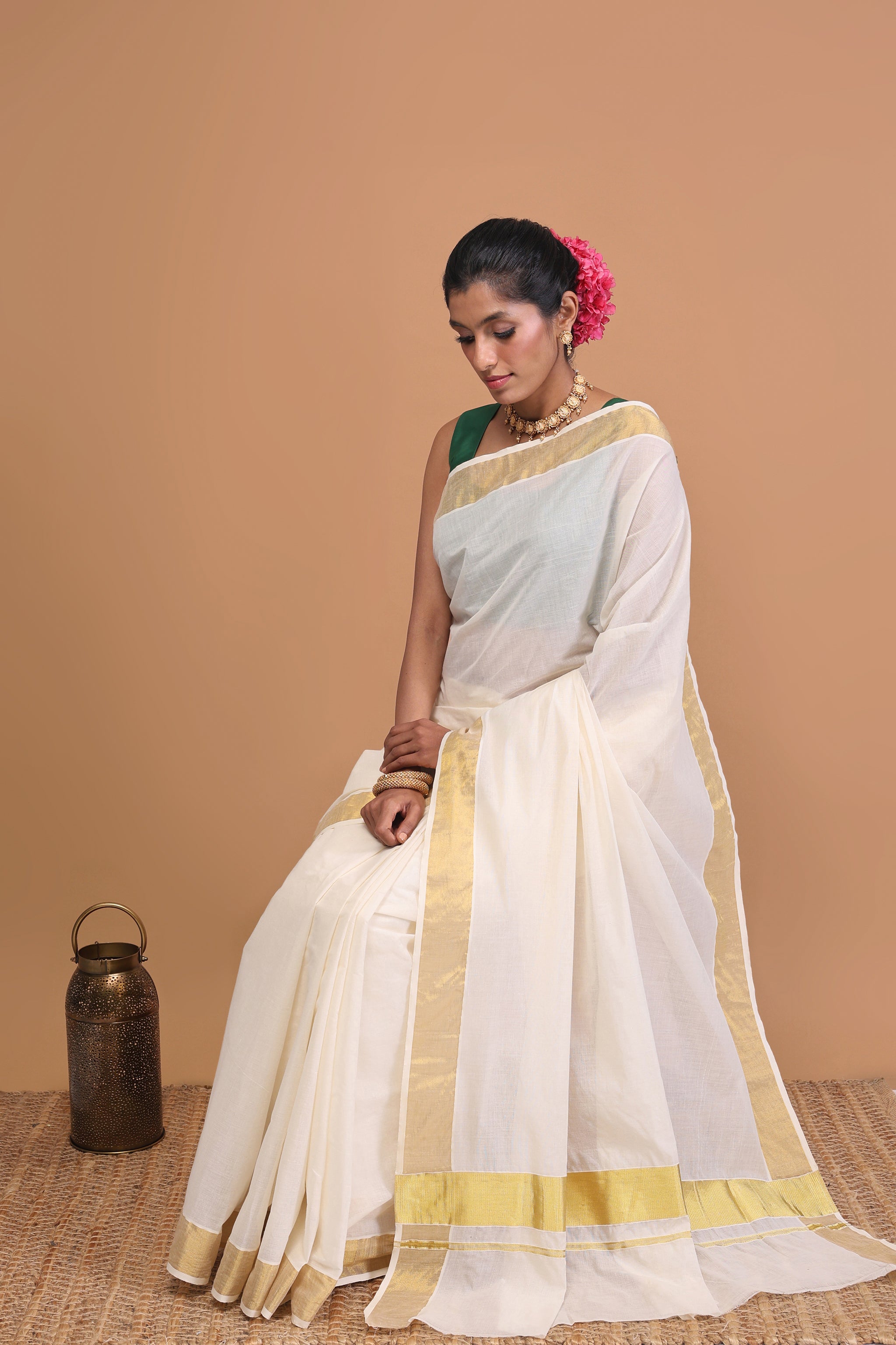 Vaishnavi  Kasavu – 3 Inch