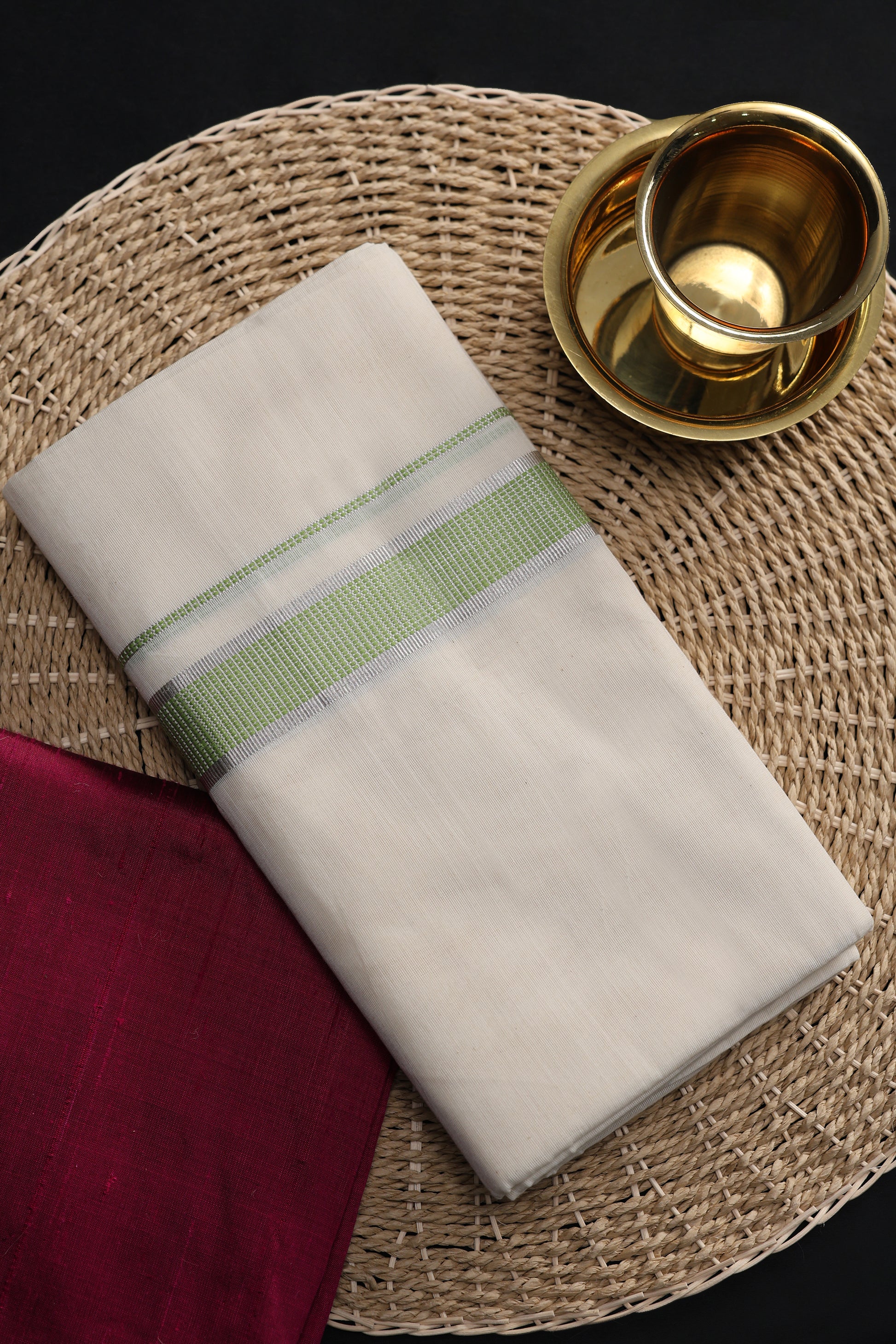 Mint Whisper Mundu