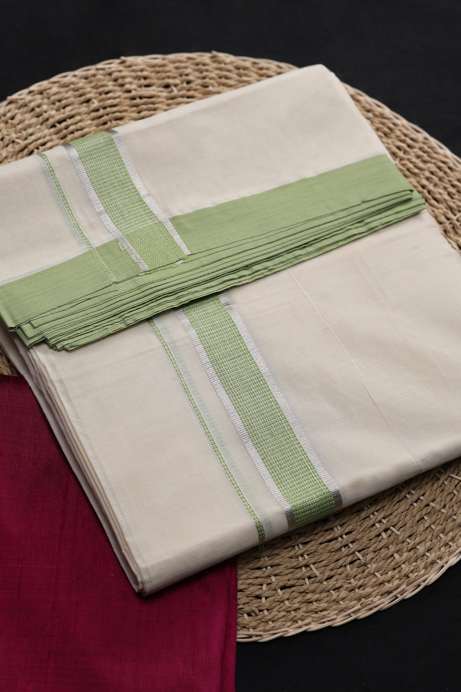 Mint Whisper Mundu