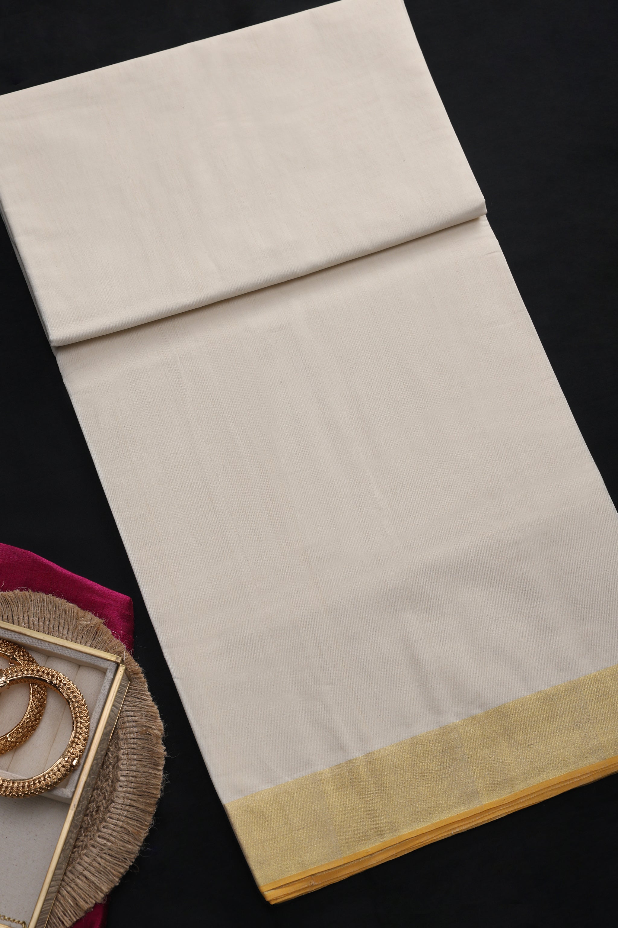 Rania Heritage Kara Gold Kasavu