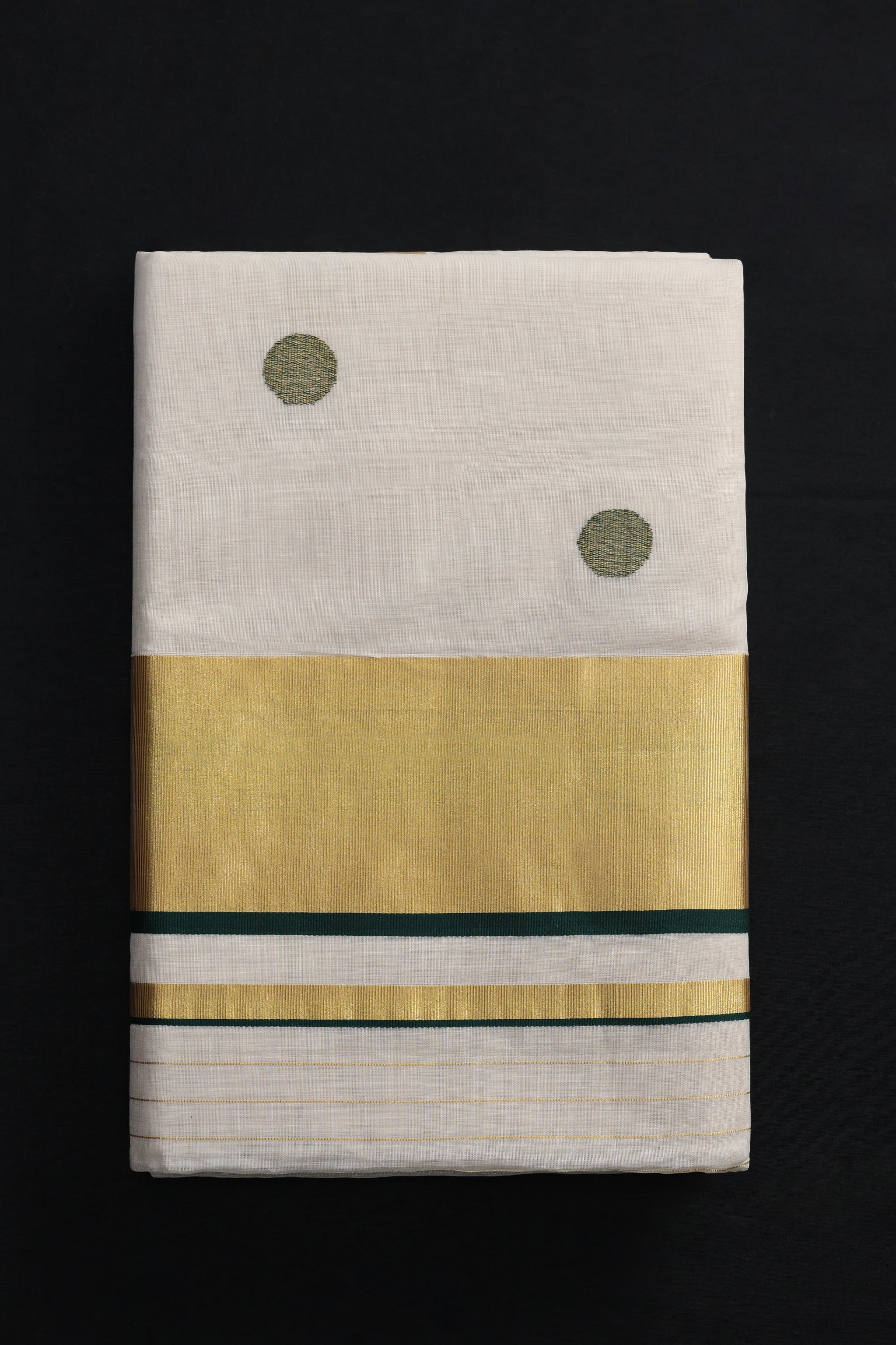 Sridevi Emerald Whimsy Kasavu