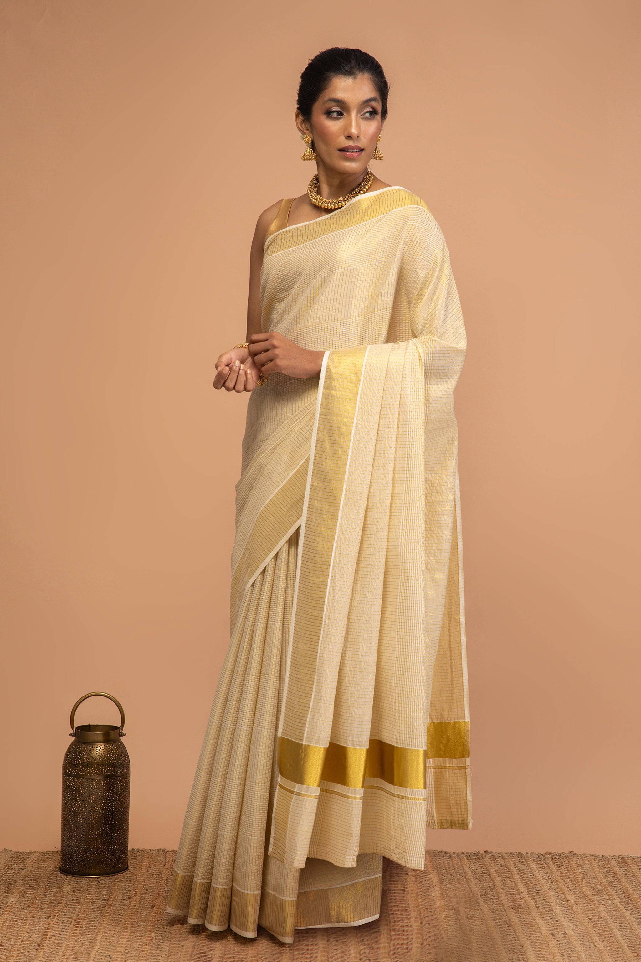 Thangam Heritage Kasavu no tassel