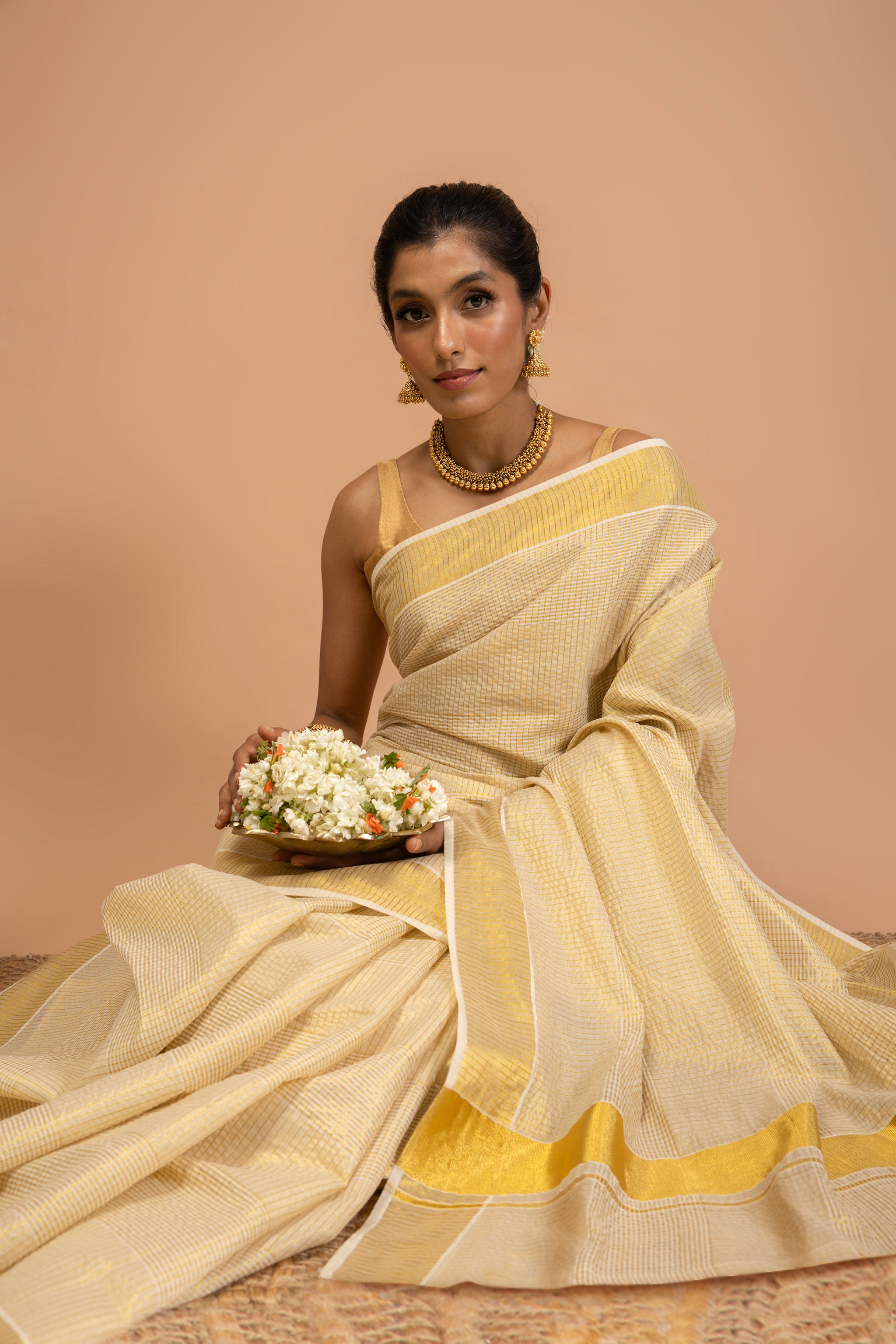 Thangam Heritage Kasavu no tassel