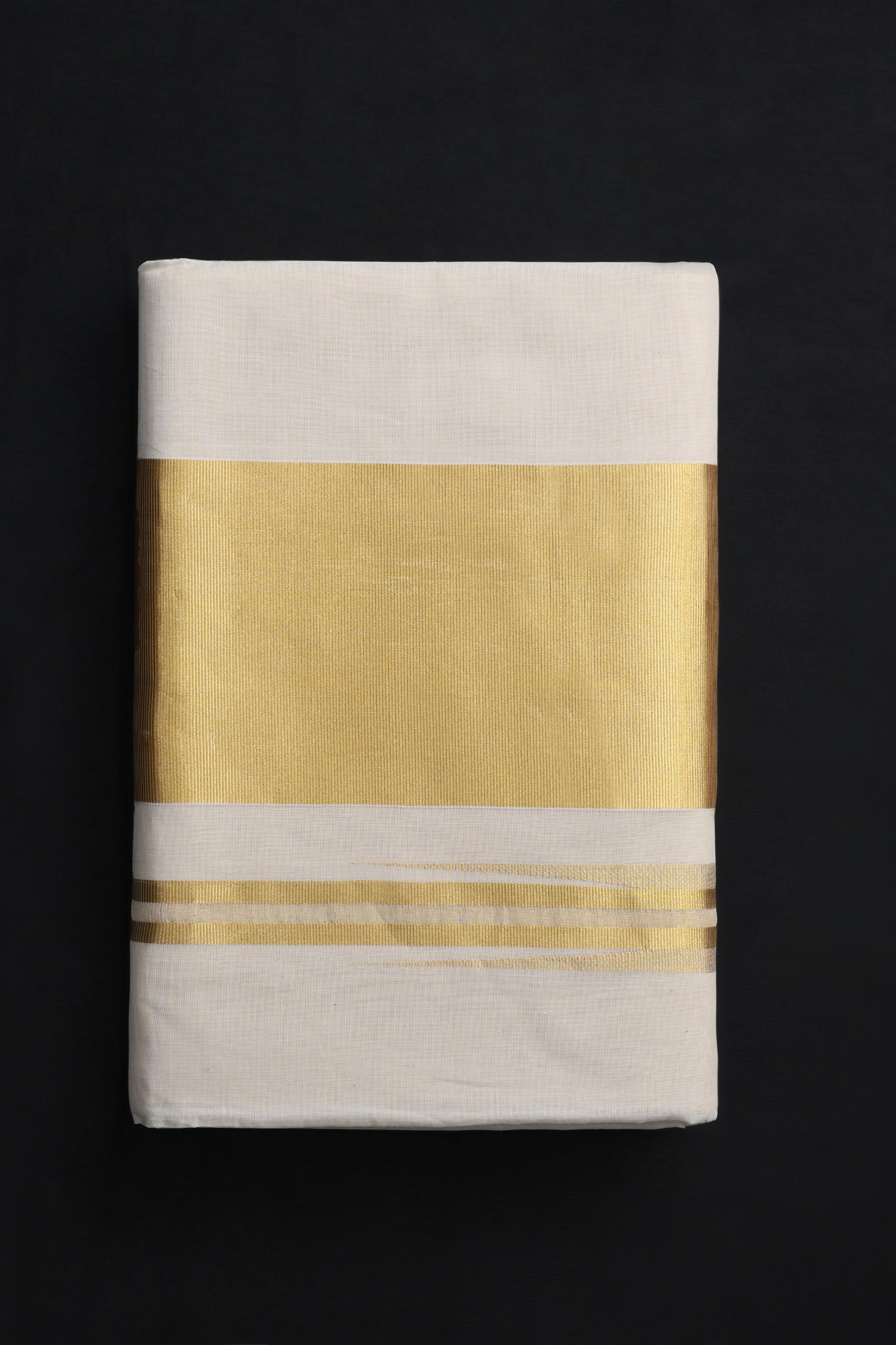 Vasudha Crownline Kasavu  5 Inch