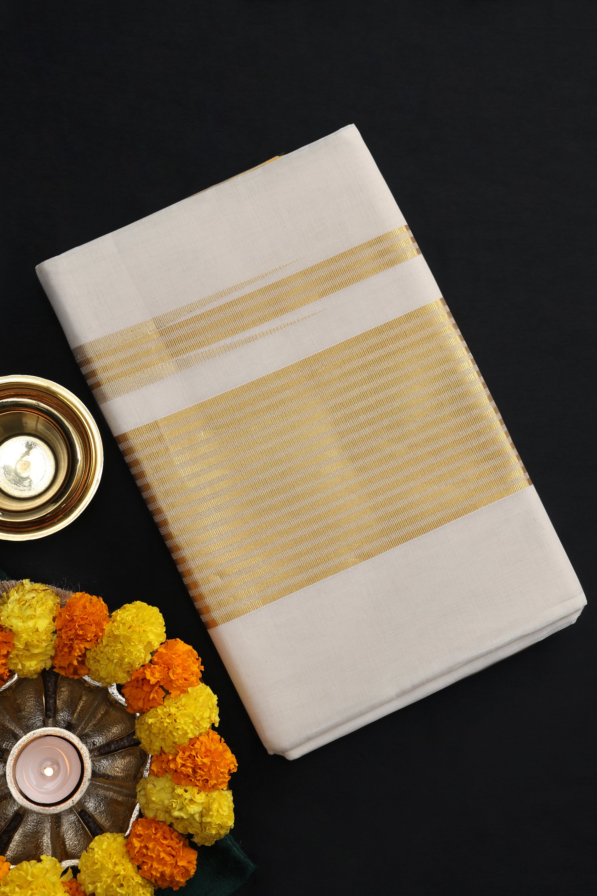 kanmani Grand kara kasavu 5 Inch