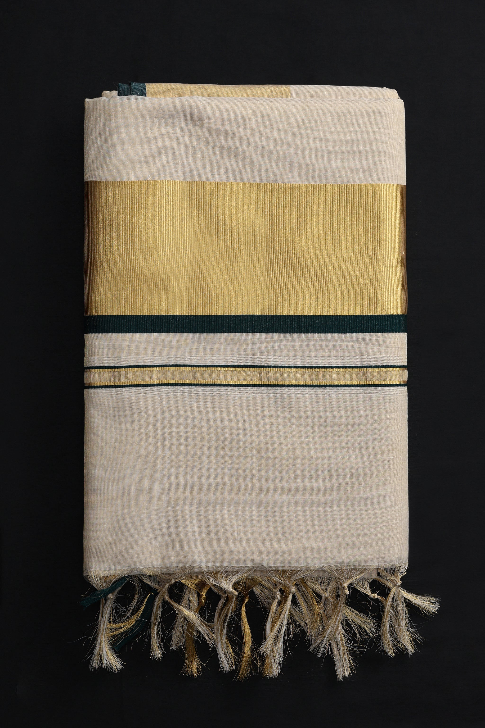 Yamika  Sapphire Stripe Kasavu