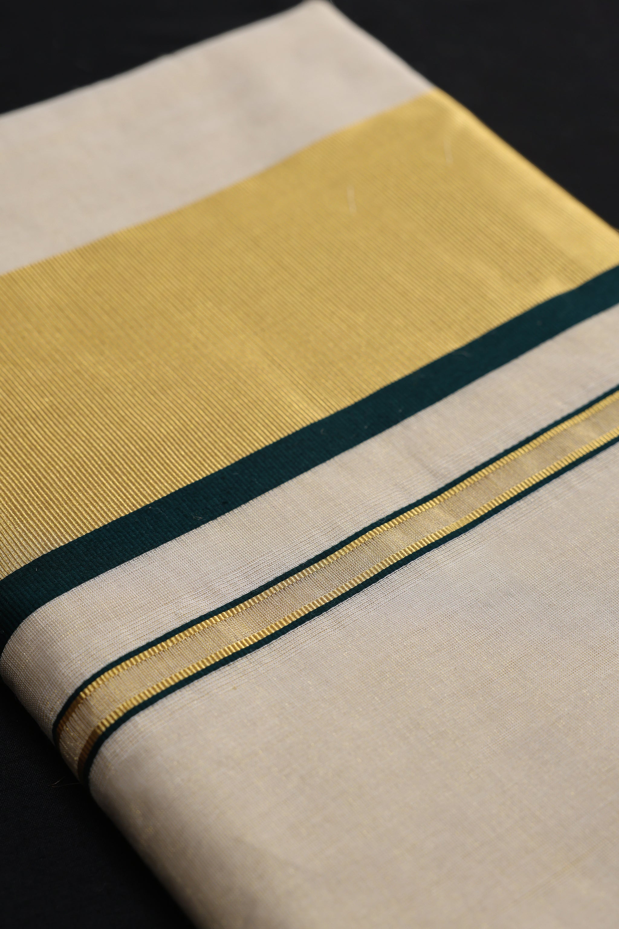 Yamika  Sapphire Stripe Kasavu